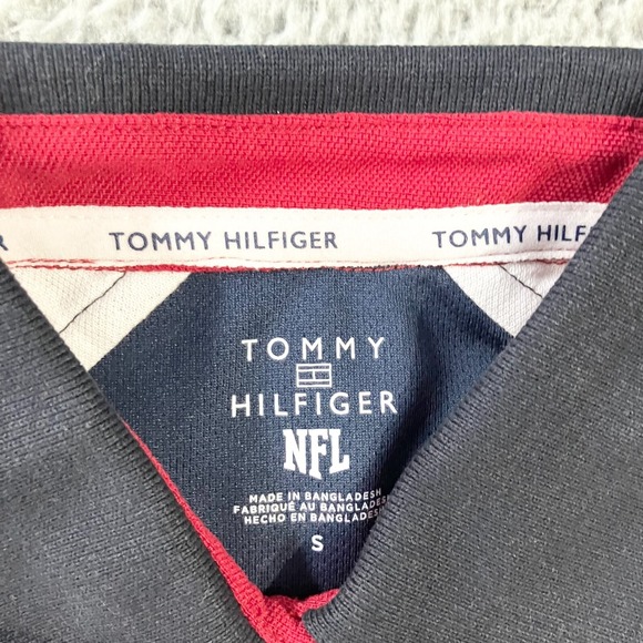 Tommy Hilfiger Arizona Cardinals Shirt Mens Small Red Polo Short Sleeve Logo New - Picture 5 of 8
